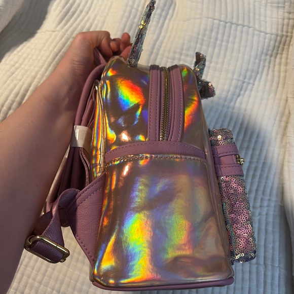 NWT Disney Pink 50th EARidecent Loungefly Backpack - Picture 4 of 5